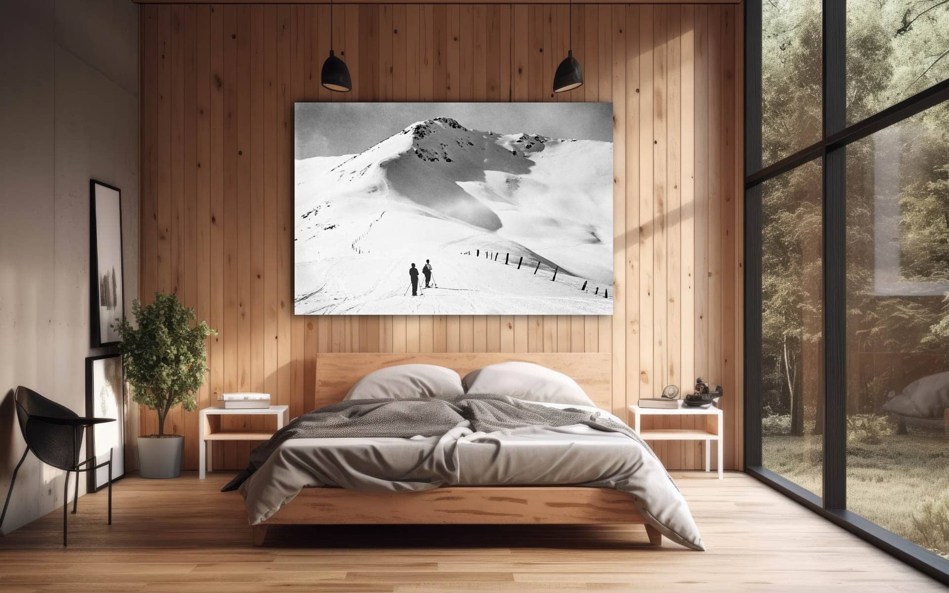 Skifahrer 09 – Bild 1