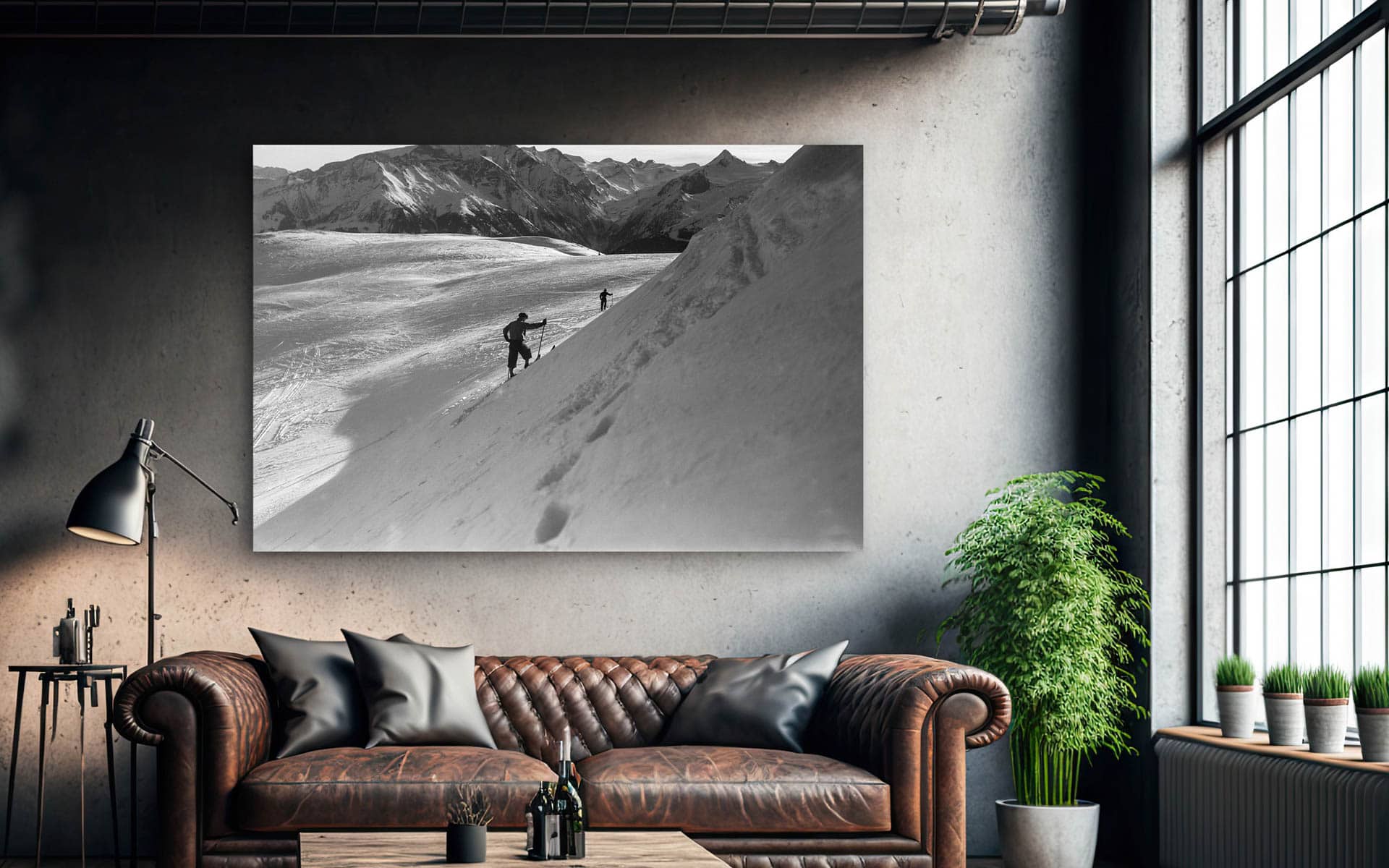 Skifahrer 10 – Bild 1
