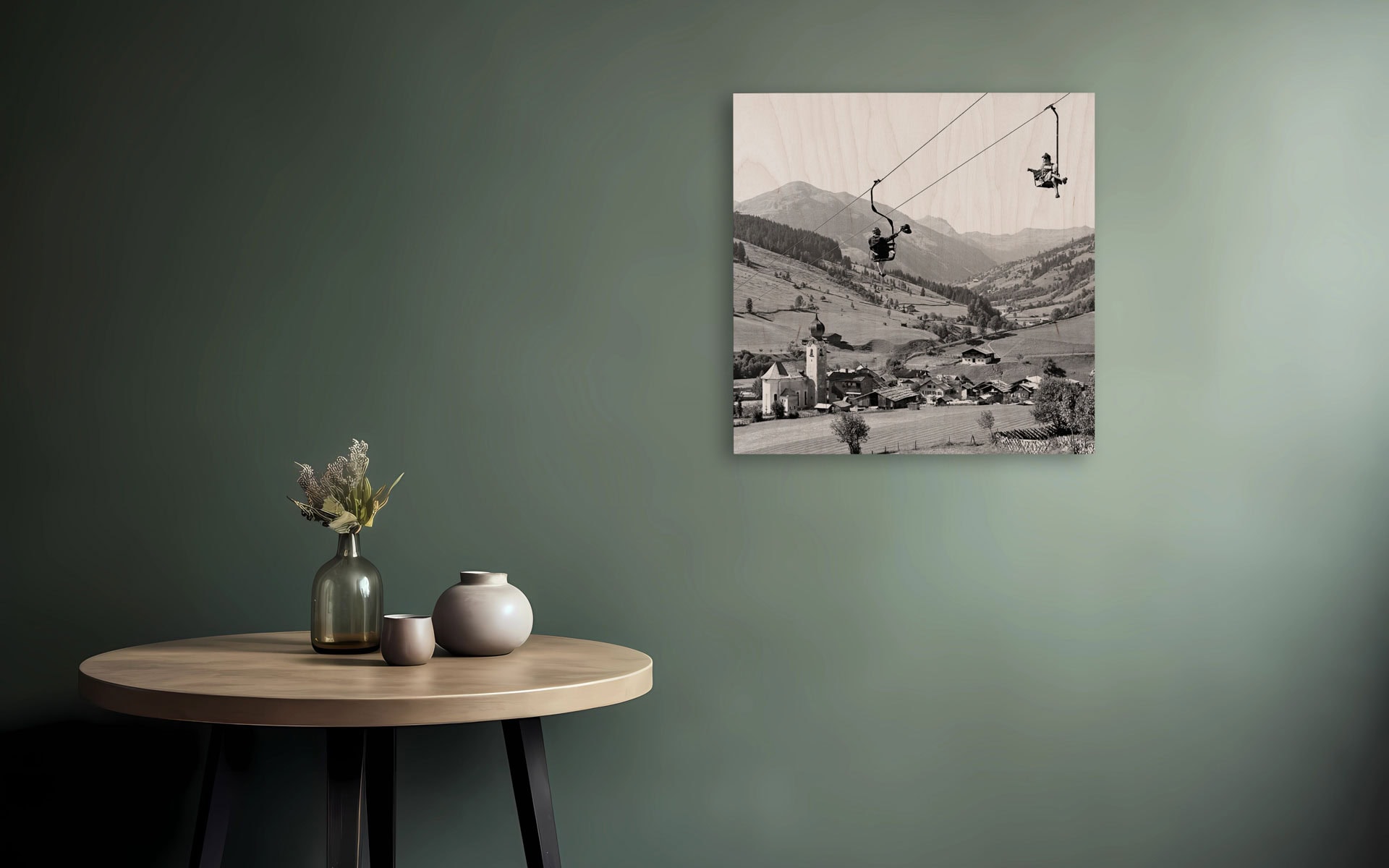 Lift II on wood – Bild 3