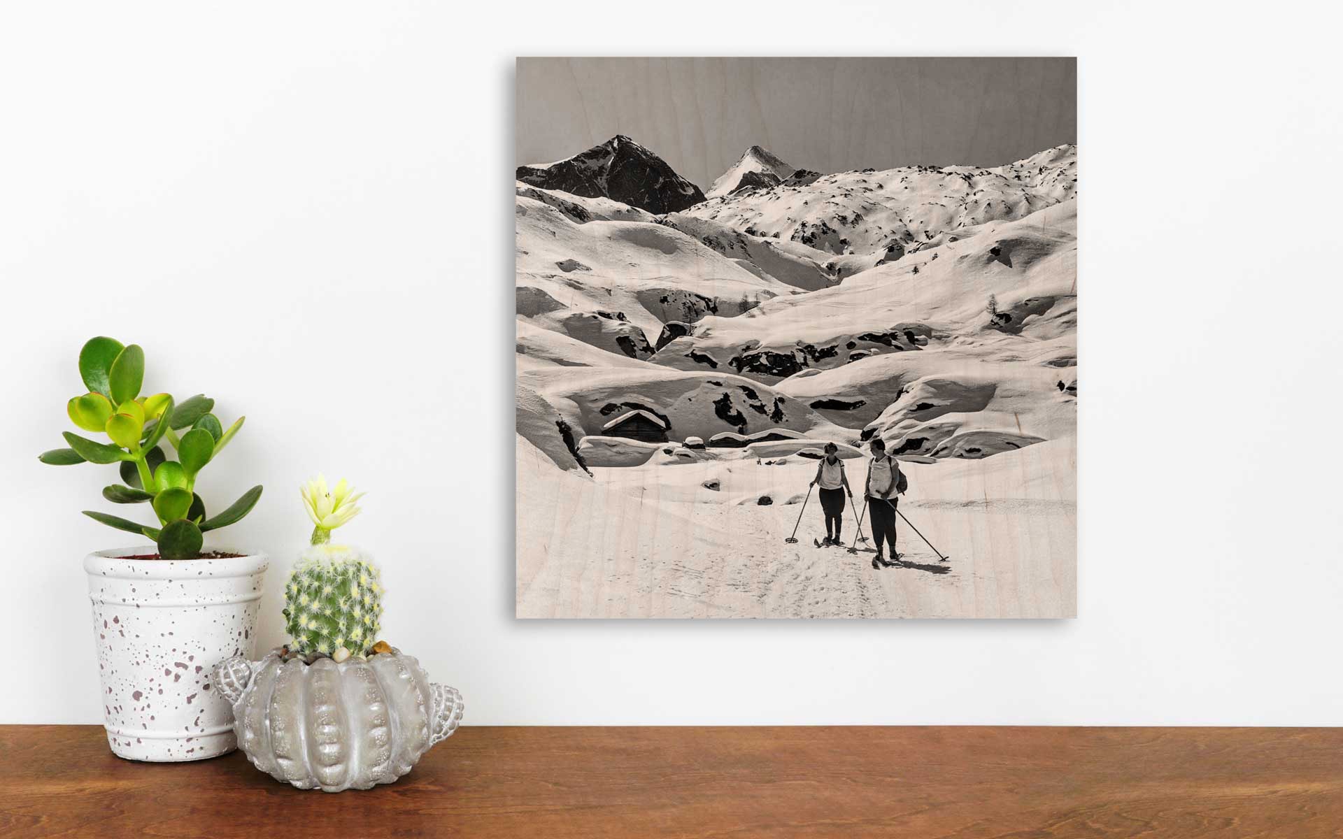 Ski VII on wood – Bild 3