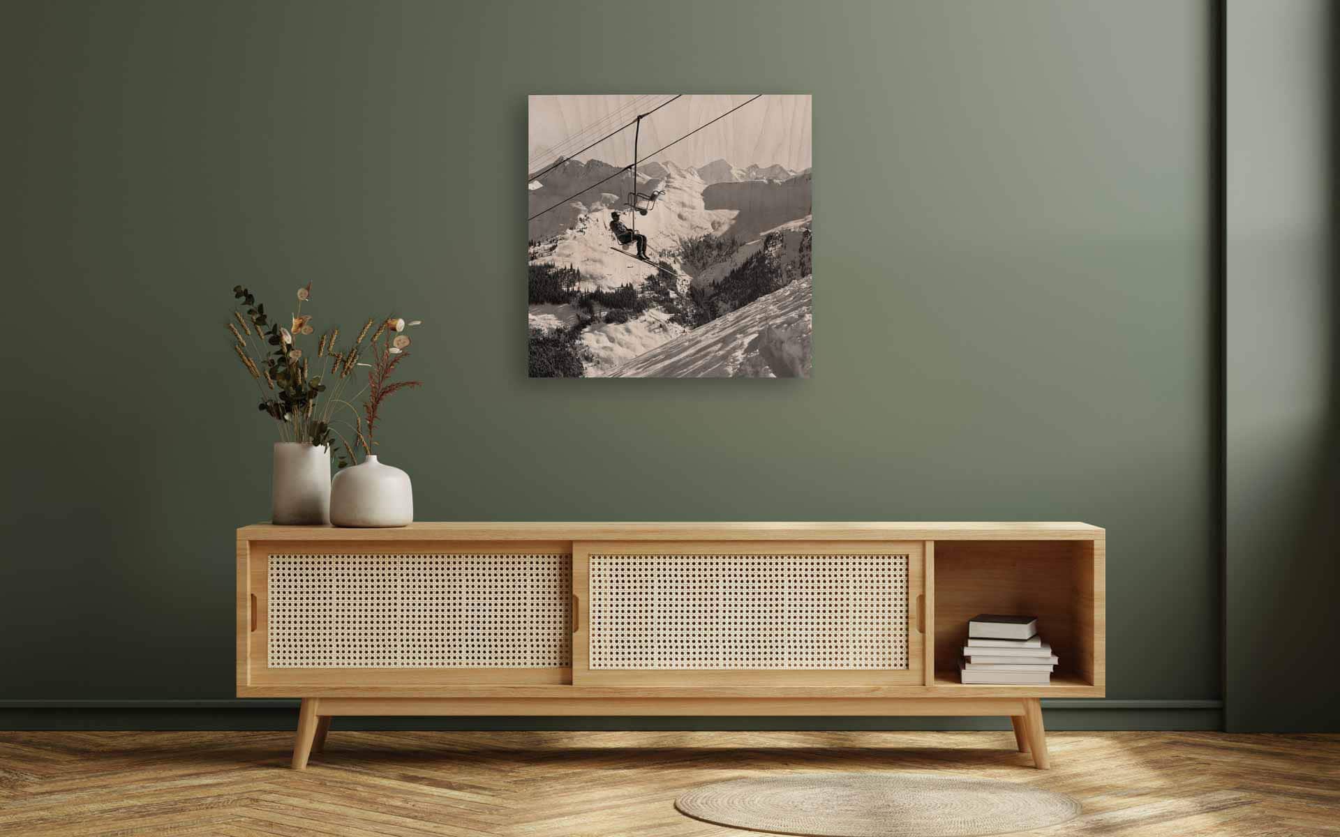 Lift III on wood – Bild 2