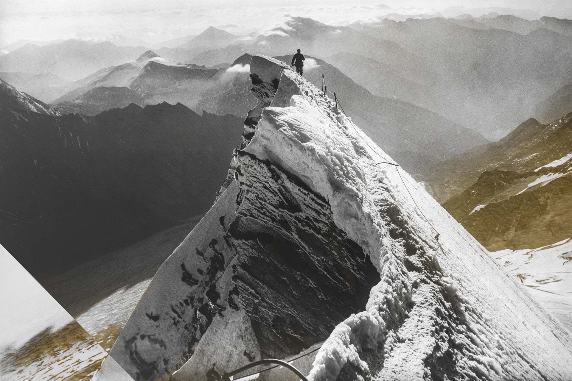 Bergsteiger I Gold – Bild 1